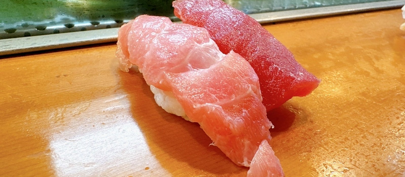 檜のカウンター